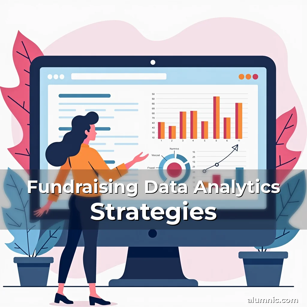 Artistic representation for Fundraising Data Analytics Strategies