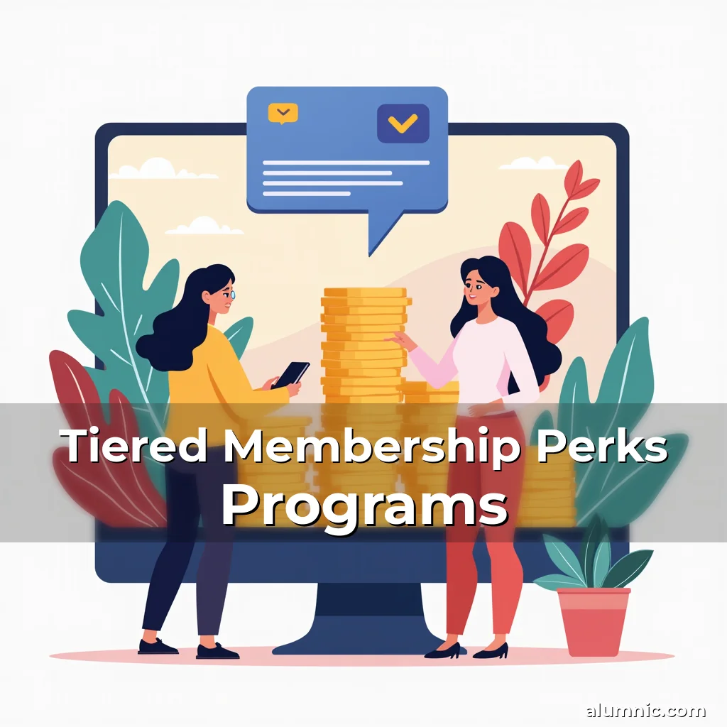 Artistic representation for Tiered Membership Perks Programs