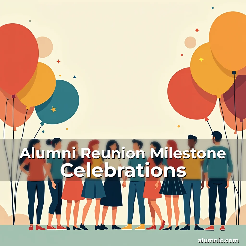 Read more about the article Alumni Reunion Milestone Celebrations