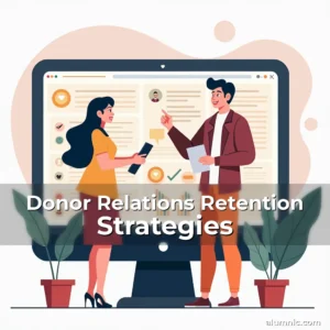 Artistic representation for Donor Relations Retention Strategies