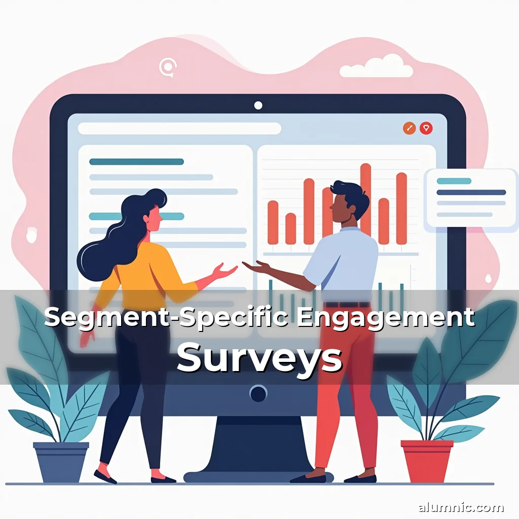 Artistic representation for Segment-Specific Engagement Surveys