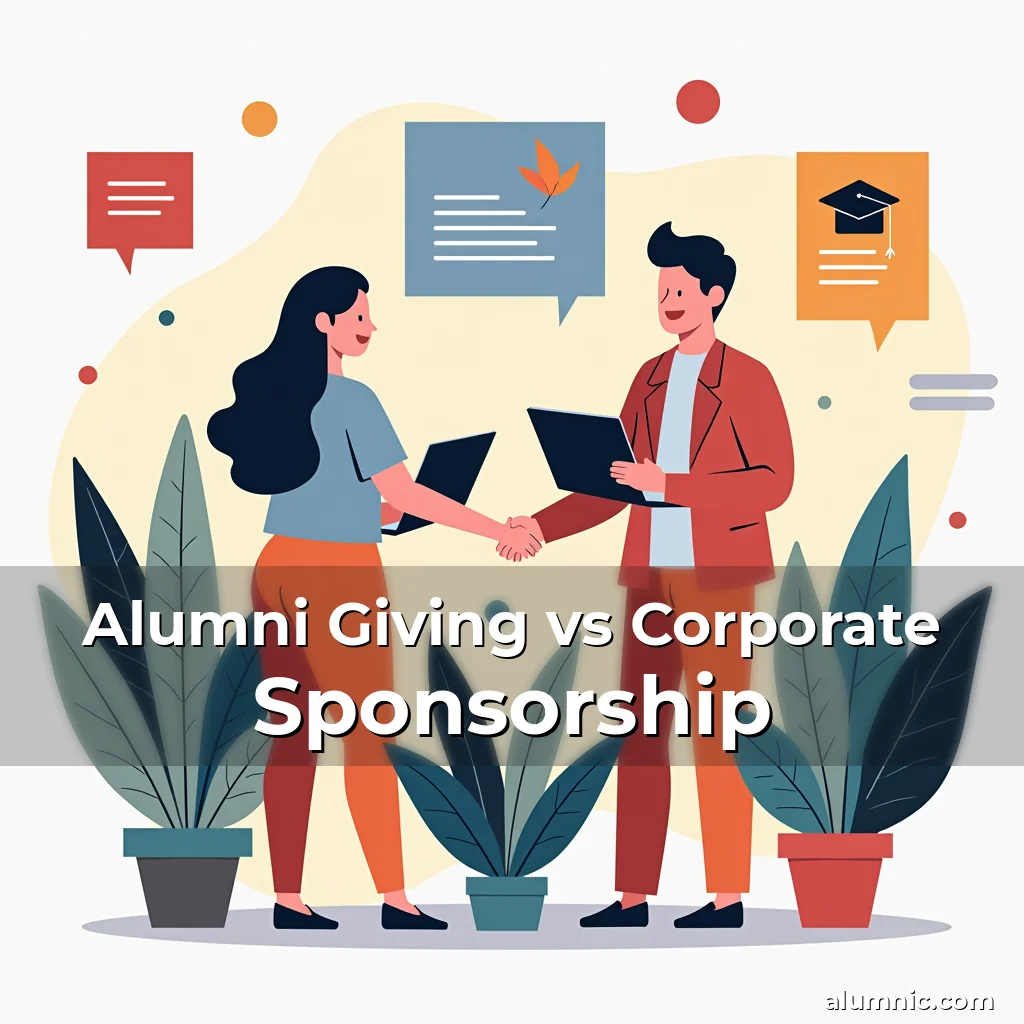 You are currently viewing Alumni Giving vs Corporate Sponsorship