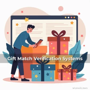 Artistic representation for Gift Match Verification Systems