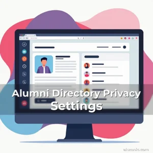 Artistic representation for Alumni Directory Privacy Settings