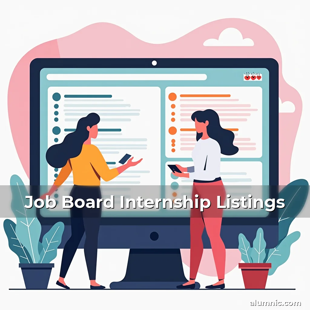Read more about the article Job Board Internship Listings